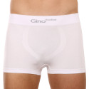 Boxers para homem Gino bambu sem costuras branco (53004)