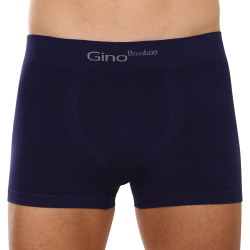 Boxers para homem Gino bambu sem costuras azul (53004)