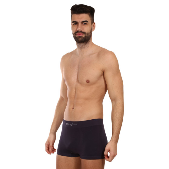 Boxers para homem Gino bambu sem costuras cinzento (53004)