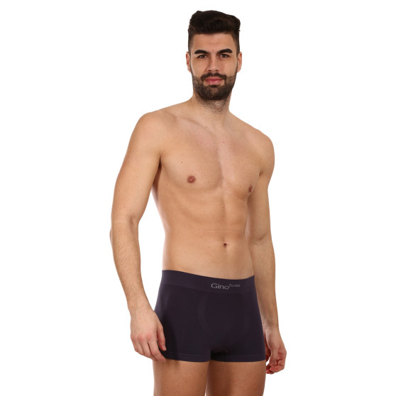 Boxers para homem Gino bambu sem costuras cinzento (53004)