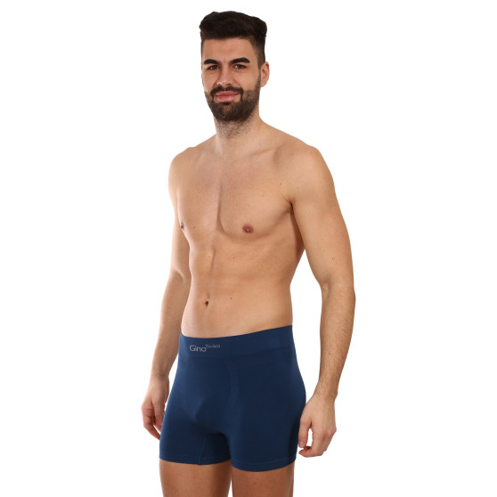 Boxers para homem Gino bambu sem costuras gasolina (54004)