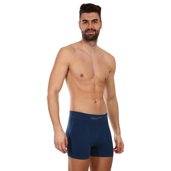 Boxers para homem Gino bambu sem costuras gasolina (54004)