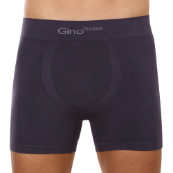 Boxers para homem Gino bambu sem costuras cinzento (54004)