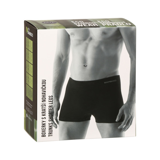 Boxers para homem Gino bambu sem costuras cinzento (53005)