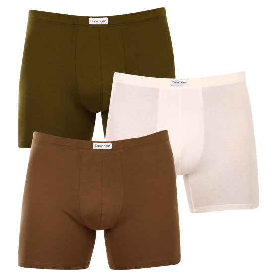 3PACK Boxers para homem Calvin Klein multicolorido (NB3263A-CBW)