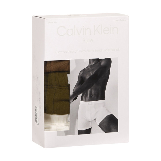 3PACK Boxers para homem Calvin Klein multicolorido (NB3263A-CBW)