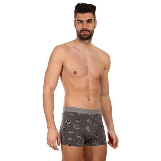 2PACK Boxers para homem John Frank multicolorido (JF2BEF24)