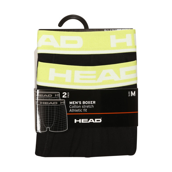 2PACK Boxers para homem HEAD preto (701202741 019)