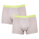 2PACK Boxers para homem HEAD cinzento (701221813 002)