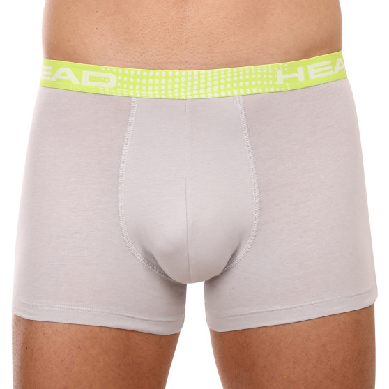 2PACK Boxers para homem HEAD cinzento (701221813 002)