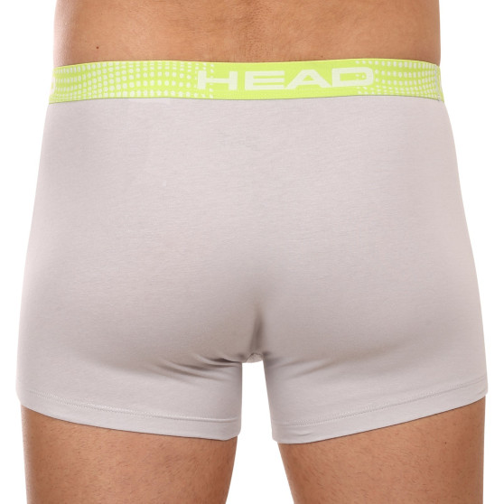 2PACK Boxers para homem HEAD cinzento (701221813 002)