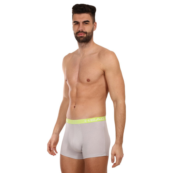 2PACK Boxers para homem HEAD cinzento (701221813 002)