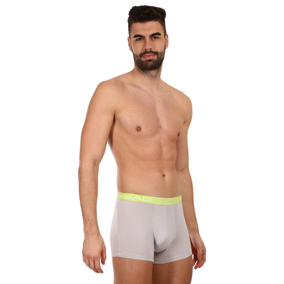 2PACK Boxers para homem HEAD cinzento (701221813 002)