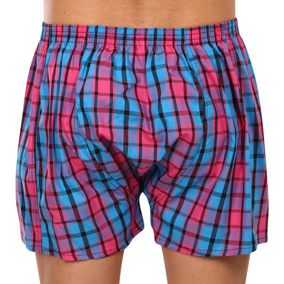 3PACK Boxers para homem Styx borracha clássica multi-coloured (3A93489)