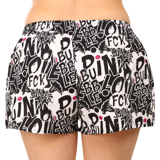 Boxers para mulher Styx art borracha clássica Pink Bubble (K1059)