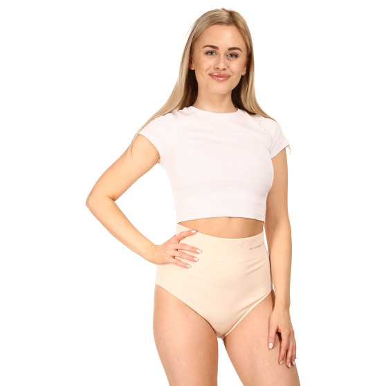 Cuecas com cordão para mulher Gina bambu beige (00040)