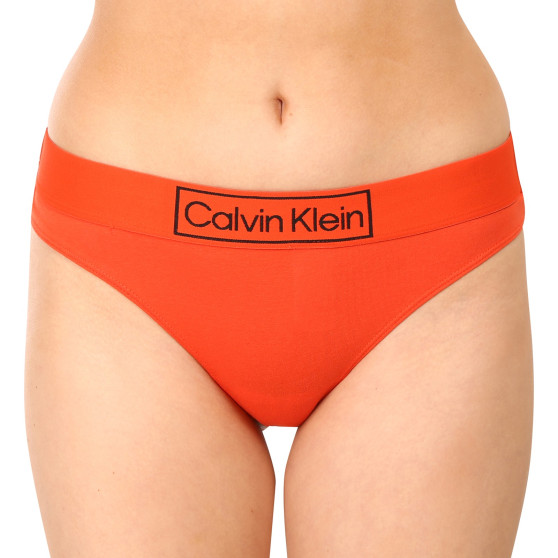 Tanga para mulher Calvin Klein laranja (QF6774E-3CI)