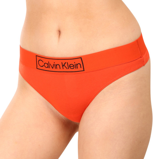 Tanga para mulher Calvin Klein laranja (QF6774E-3CI)