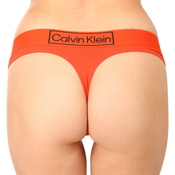 Tanga para mulher Calvin Klein laranja (QF6774E-3CI)