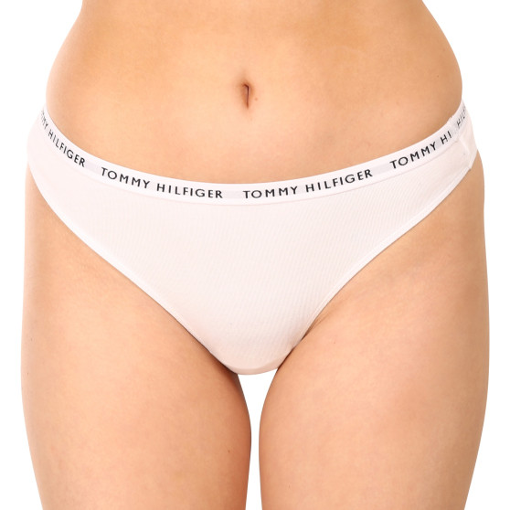 3PACK Tanga para mulher Tommy Hilfiger multicolorido (UW0UW02829 0Y2)