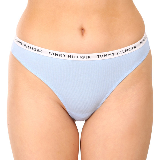 3PACK Tanga para mulher Tommy Hilfiger multicolorido (UW0UW02829 0Y2)