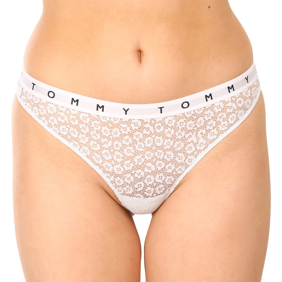 3PACK Tanga para mulher Tommy Hilfiger multicolorido (UW0UW02524 0TX)