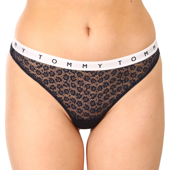 3PACK Tanga para mulher Tommy Hilfiger multicolorido (UW0UW02524 0TX)