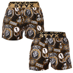 2PACK Boxers para homem Styx art / KTV sports borracha (2BT1655)