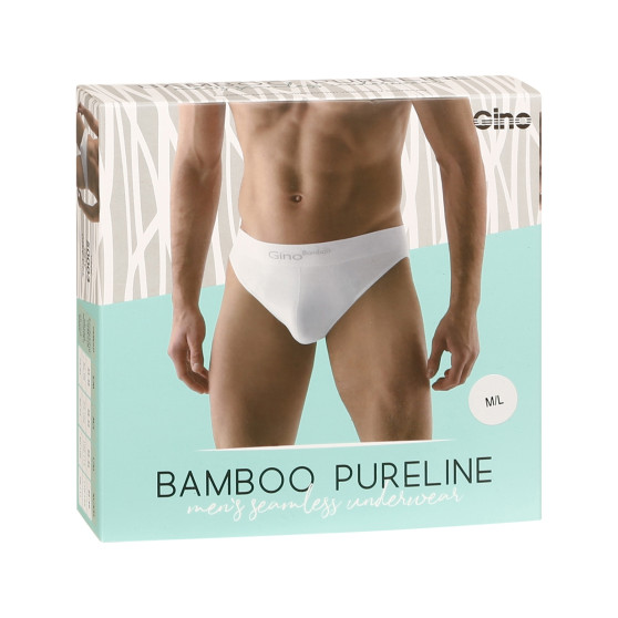 Cuecas para homem Gino bambu branco (50003)