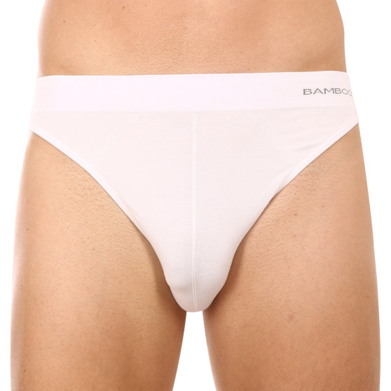 Cuecas para homem Gino bambu branco (50004)