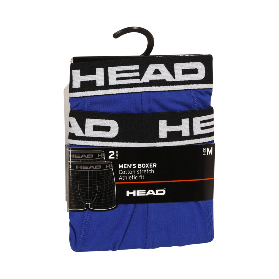 2PACK Boxers para homem HEAD azul (701202741 006)