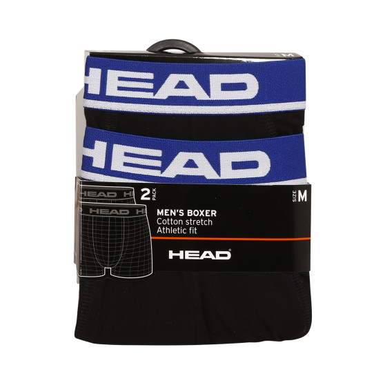 2PACK Boxers para homem HEAD preto (701202741 008)