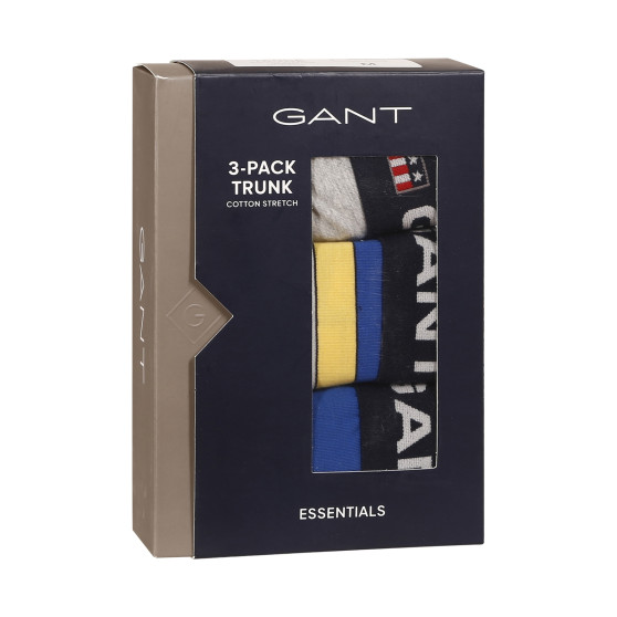 3PACK Boxers para homem Gant multicolorido (902313073-447)