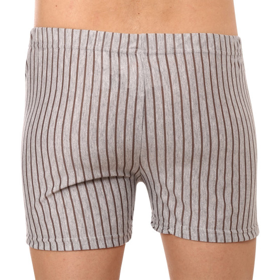 Boxers para homem Molvy cinzento (MP-1057-BBU)