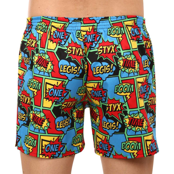 Boxers para homem Styx arte premium clássico borracha boom (AP955)