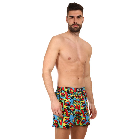 Boxers para homem Styx arte premium clássico borracha boom (AP955)