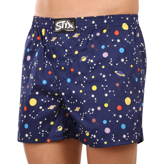 Boxers para homem Styx arte premium planetas de borracha clássicos (AP1057)