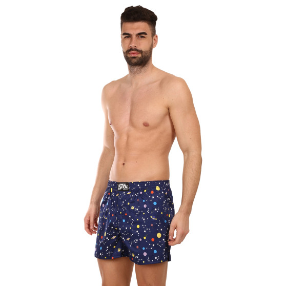 Boxers para homem Styx arte premium planetas de borracha clássicos (AP1057)