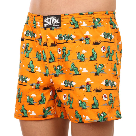 Boxers para homem Styx arte premium clássico borracha cato (AP1351)