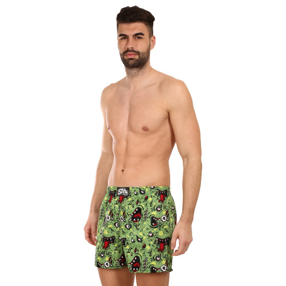 Boxers para homem Styx arte premium borracha clássica zombie (AP1451)