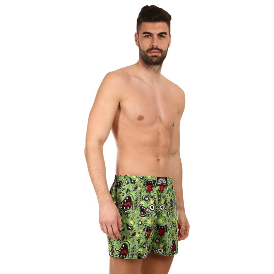 Boxers para homem Styx arte premium borracha clássica zombie (AP1451)