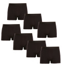 7PACK Boxers para homem Nedeto preto (7NDTB001)