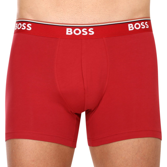 3PACK Boxers para homem BOSS multicolorido (50475282 962)