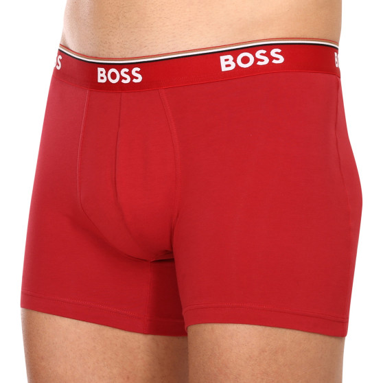 3PACK Boxers para homem BOSS multicolorido (50475282 962)