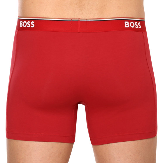 3PACK Boxers para homem BOSS multicolorido (50475282 962)