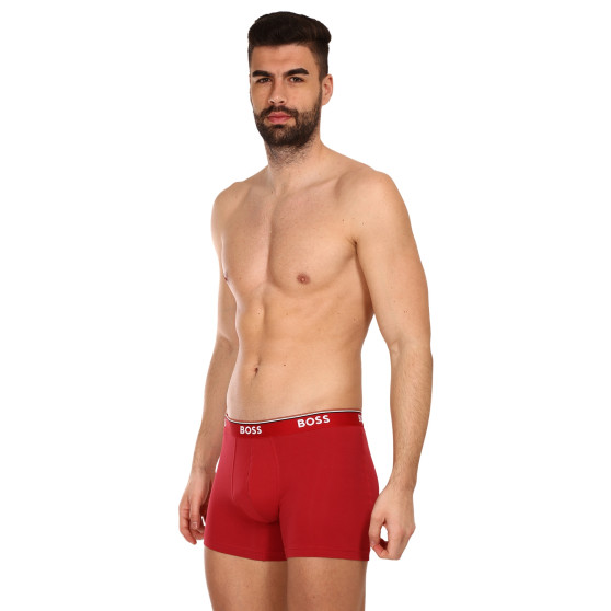 3PACK Boxers para homem BOSS multicolorido (50475282 962)