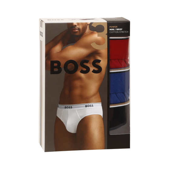 3PACK cuecas para homem BOSS multicolorido (50475273 962)