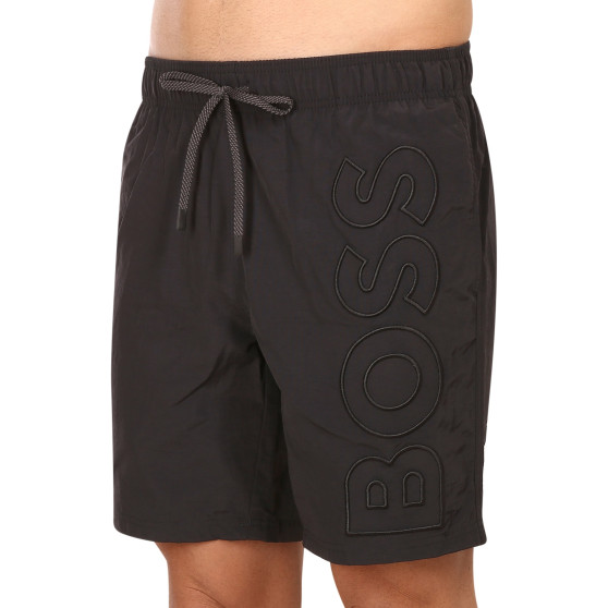 Fatos de banho para homem BOSS preto (50469329 001)