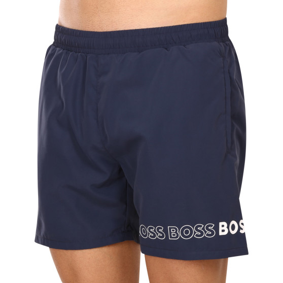 Fatos de banho para homem BOSS azul (50469590 413)