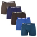 5PACK Boxers para homem Gianvaglia multicolorido (GVG-5007)